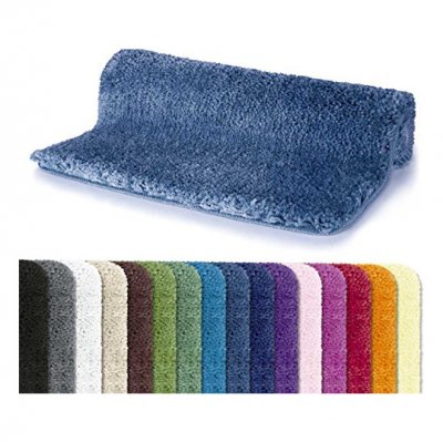 SPIRELLA  - Tapis de bain Microfibre highland 55x65cm Bleu ciel - Bleu