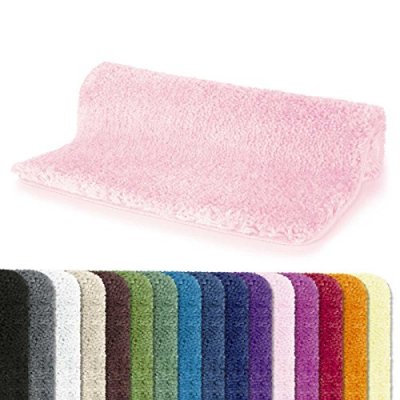 SPIRELLA  tapis de bain microfibre highland 80x150cm rose clair