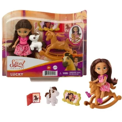 MATTEL SPIRIT Lucky Petite Fille (10 cm) et accessoires