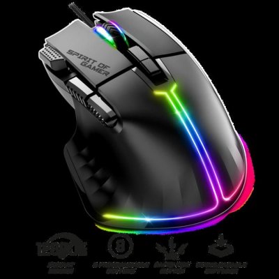 SPIRIT OF GAMER  Pro-M5 RGB ( 5 % de r&eacute;duction avec le code promo DARTS )