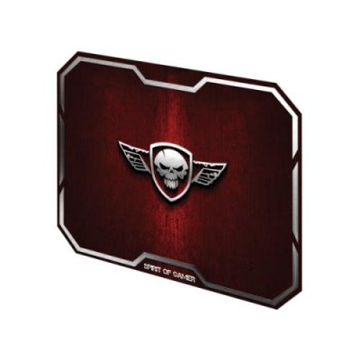 SPIRIT OF GAMER  Tapis de souris Gamer Winged Skull - Rouge