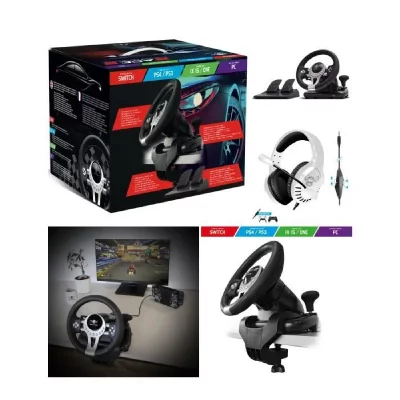 SPIRIT OF GAMER  Volant et p&eacute;dales PRO Race