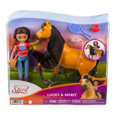 MATTEL Spirit - poupee lucky et spirit deluxe - poup&eacute;e