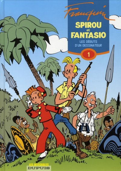 Spirou et Fantasio, l'int&eacute;grale tome 1 : Les d&eacute;buts d'un dessinateur