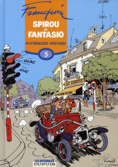 Spirou et Fantasio, l'int&eacute;grale tome 5 : Myst&eacute;rieuses cr&eacute;atures
