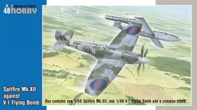  Spitfire Mk.xii Against V-1 Flying Bomb - 1:48e - Special Hobby
