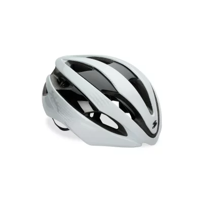 SPIUK  Casco Casque Eleo Mixte, Blanc, argent&eacute;, Taille S