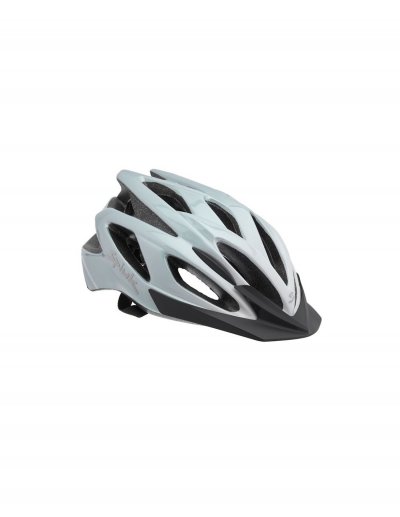 SPIUK  Casque Tamera Evo Mixte Adulte, Blanc, argent&eacute;, L