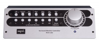 SPL  SMC 2489 contr&ocirc;leur de monitoring surround