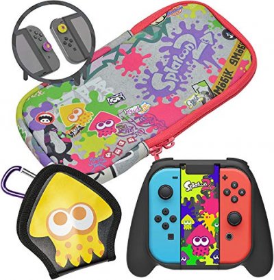 HORI Splat Pack Deluxe Splatoon 2 - Pack d'accessoires pour Nintendo Switch