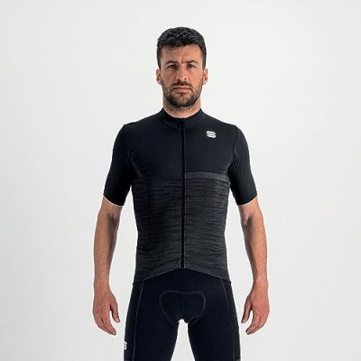 SPORTFUL  Maillot v&eacute;lo Giara Jrs Maillot Black Homme Noir taille XL