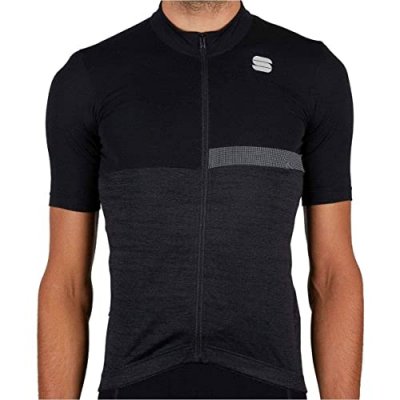 SPORTFUL  Maillot v&eacute;lo Giara Jrs Maillot Black Homme Noir taille XXL