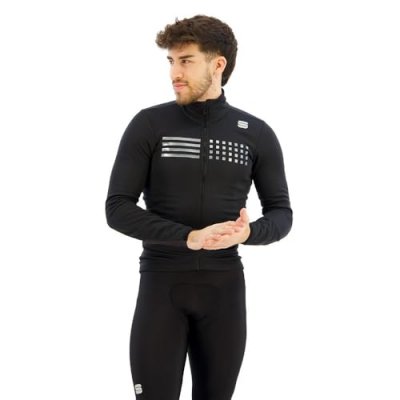 SPORTFUL  Veste v&eacute;lo Tempo Jacket Black Homme Noir taille XL