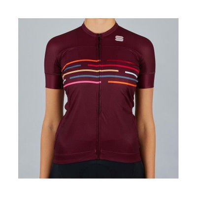 SPORTFUL  Women's Velodrome Cycling Jersey - Red Wine} - L}, Red Wine}