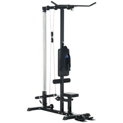 SPORTNOW  - Station de musculation - Aosom.fr x FFHandball - Acier - 140x108x197cm - Noir 