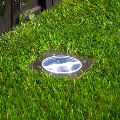RANEX Spot carr&eacute; LED encastr&eacute; dans le sol Lugo IP44