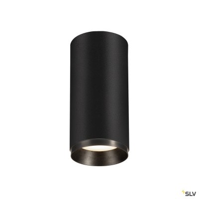 SLV Spot en saillie Numinos M Dali cylindre noir 4000K - 36 deg - 1004523