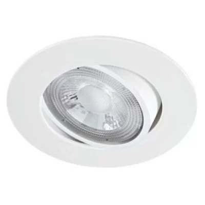 ARIC Spot encastr&eacute; LED orientable blanc MI6 - 5,5 W - 3000 K - 