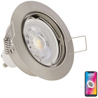 KOZII Spot Encastre Smart Alu Brosse - Rgb + Cct 2700-6000k Orientable 345lm