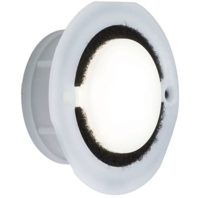 PAULMANN Spot LED ext&eacute;rieur encastrable LED int&eacute;gr&eacute;e 93741 blanc neutre 1.4 W opale