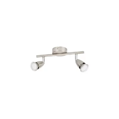 PROLIGHT Spot led gu10 2x3w acier brosse profile -  367201002