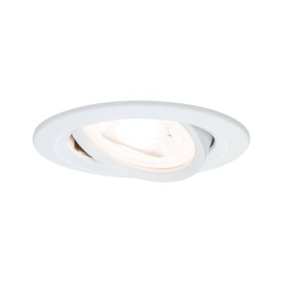 PAULMANN Spot LED Nova GU10 orientable &agrave; encastrer blanc dimmable 6,5W
