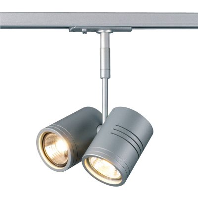 SLV Spots Bima II pour adaptateur monophas&eacute; gris