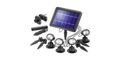 ESOTEC Spots Solaires De Jardin Quattro Power 