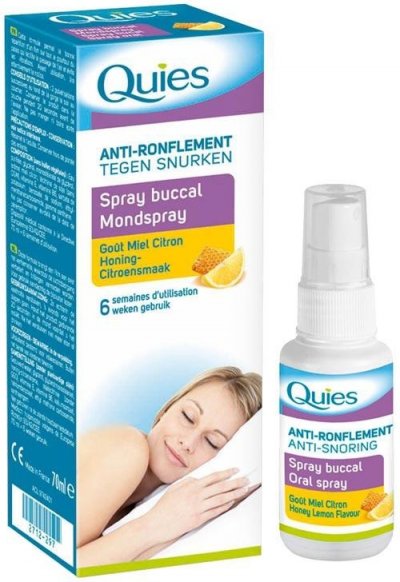 QUIES Spray Buccal Anti-Ronflement