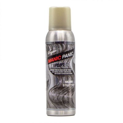 MANIC PANIC Spray coloration temporaire cheveux couleur argent - 