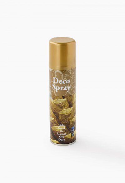  Spray de d&eacute;coration de No&euml;l Or ou Argent 150ml  or