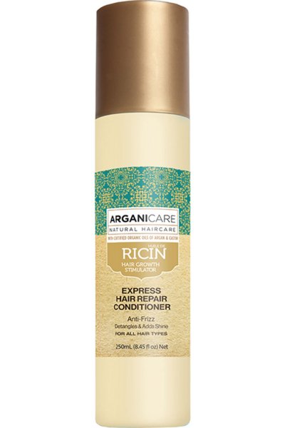 ARGANICARE Spray d&eacute;m&ecirc;lant &agrave; l&acute;huile de Ricin - 