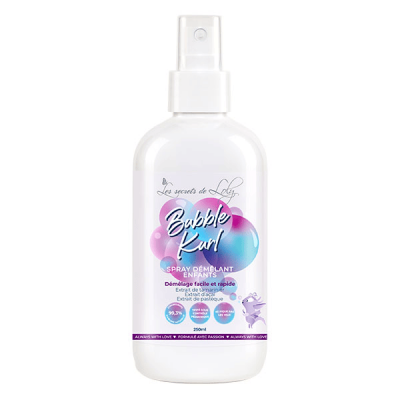 LES SECRETS DE LOLY Spray d&eacute;m&ecirc;lant enfant Bubble Kurl - 