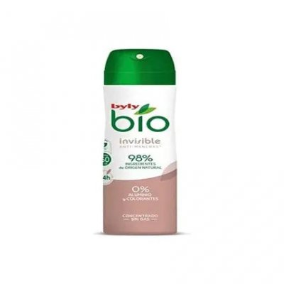 BYLY Spray d&eacute;odorant BIO NATURAL 0% INVISIBLE  (75 ml)