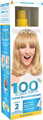 GARNIER Spray &eacute;claircissant 100% ultra blond cristal soleil