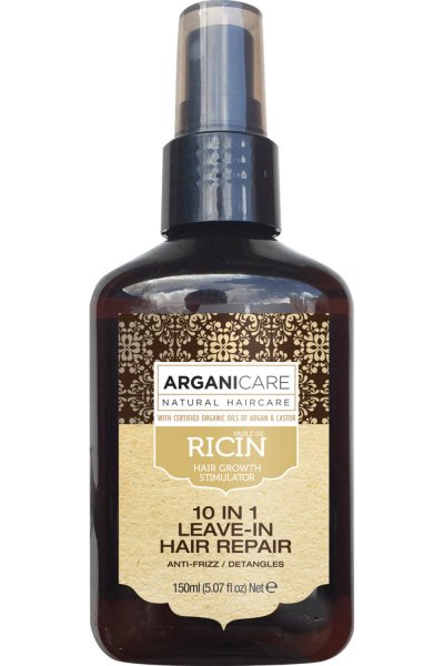 ARGANICARE Spray r&eacute;parateur 10-en-1 sans rin&ccedil;age - 