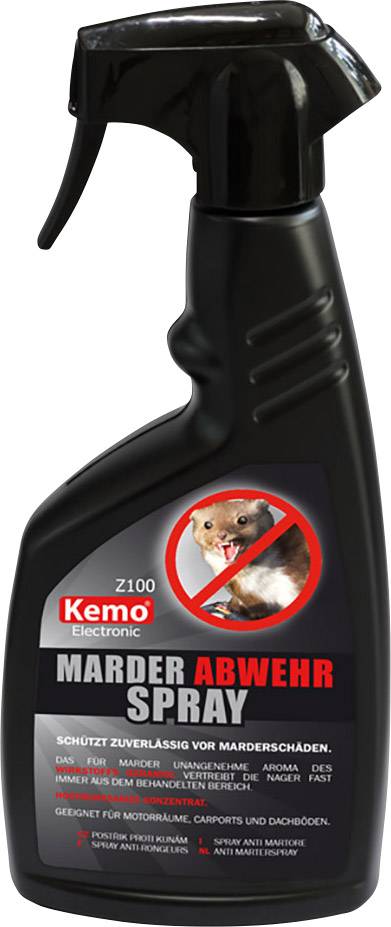 KEMO Spray r&eacute;pulsif anti-martres  Z100 r&eacute;pulsif 500 ml