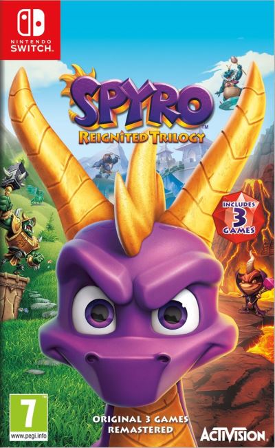 GENERIQUE SPYRO REIGNITED TRILOGY FR/NL NINTENDO SWITCH 
