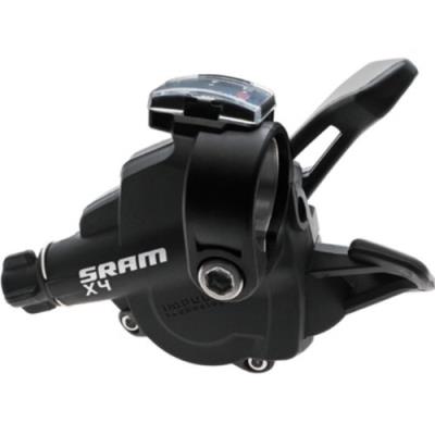 SRAM  Mando X4/X3 Trigger Index DELANTERO Triple Noir