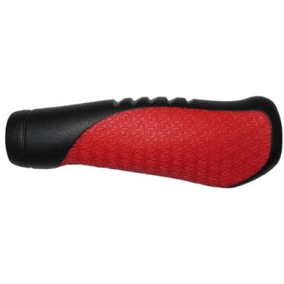GENERIQUE Sram mtb 00.7915.068.130 comfort grips - black red, 13.3 cm