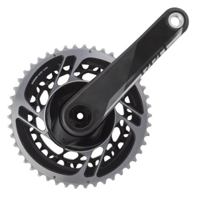 SRAM Red DUB 2x12 Speed Road Chainset - Noir} - 46.33t}, Noir}