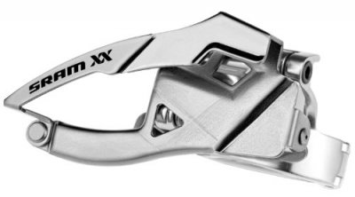 SRAM  Xx Low Clamp 31.8 & 34.9 Front Derailleur Argent&eacute; 2 x 10s