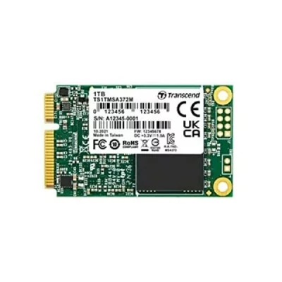 TRANSCEND SSD Interne MSA372M MLC32 TS32GMSA372M 32Go SSD mSATA III Vert