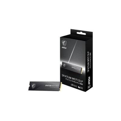 MSI Ssd Nvme Spatium M571 Dlp 3d Nand Noir M.2 2280  Pcie 5.0 2tb