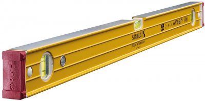 STABILA  96-M-2 Niveau &agrave; bulle magn&eacute;tique 3 fioles 80 cm