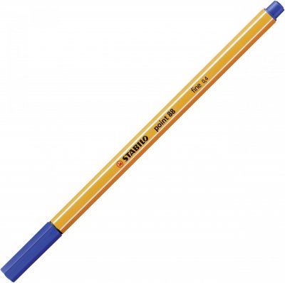 STABILO  37545 Stylo-feutres pointe 88 &eacute;criture fine 0.4 mm Bleu