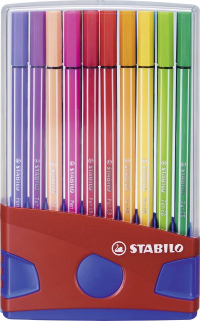 STABILO  6820-04 Colorparade Feutres ``68`` Lot De 20 Import Allemagne