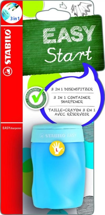 GENERIQUE Stabilo Bo&icirc;te Taille-Crayon Easysharpener, Pour Gauchers,