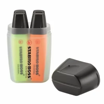 STABILO  Boss Original, Surligneur, Bo&icirc;te De 4, Big Boss