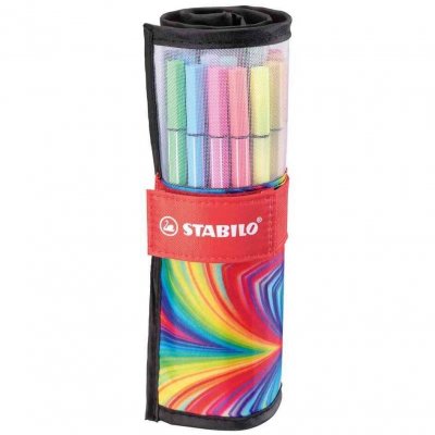 STABILO  Feutre Pen 68, rollerset de 25 ARTY Edition